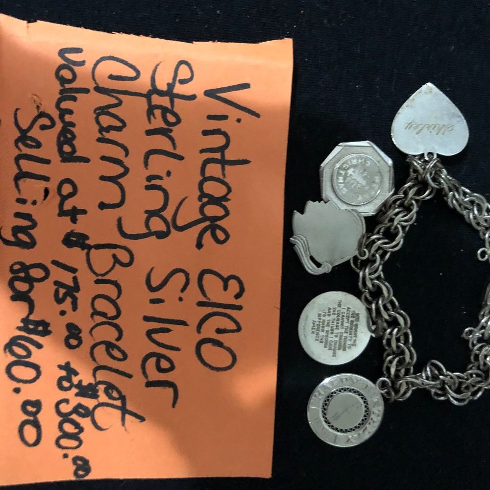 Vintage Elco Charm Bracelet